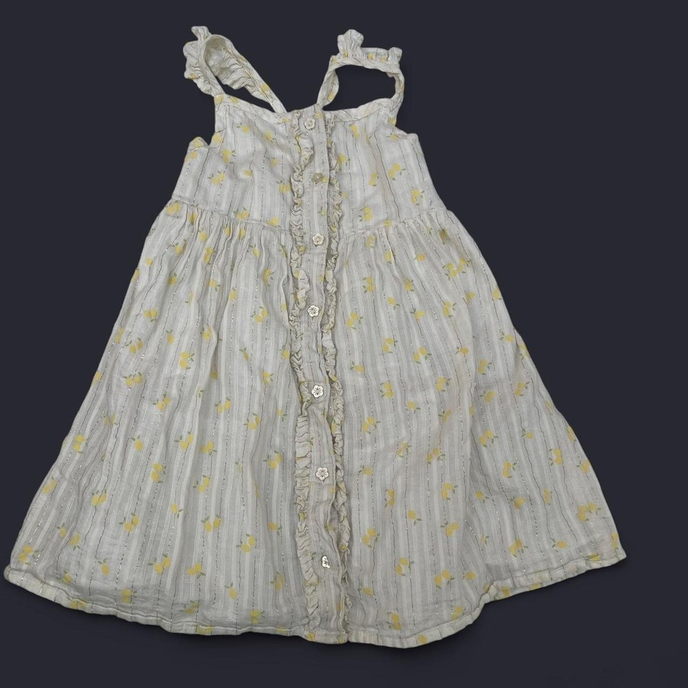 Kids lemon summer dress